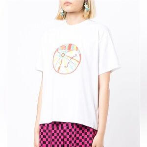 Mira Mikati ARIES patch short sleeve t-shirt size EU 38